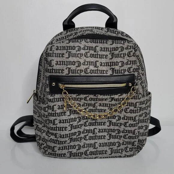 Juicy Couture | Bags | Juicy Couture Backpack Purse Black  display picture 3